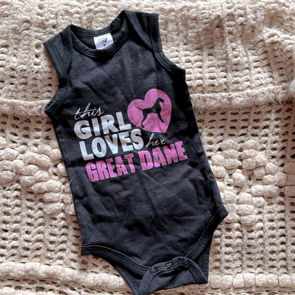 Great Dane Infant Onesie